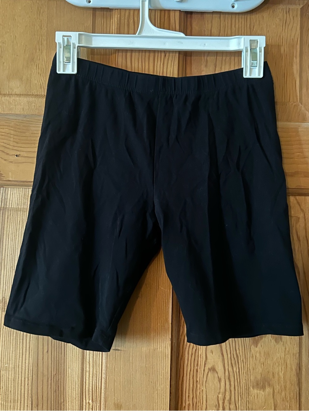 Fashion Nova Black Stretch Biker Shorts
